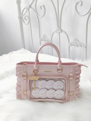 ［バッグ］缶バッジ用 痛バッグ 2way ショルダーバッグ【LOLI6L】