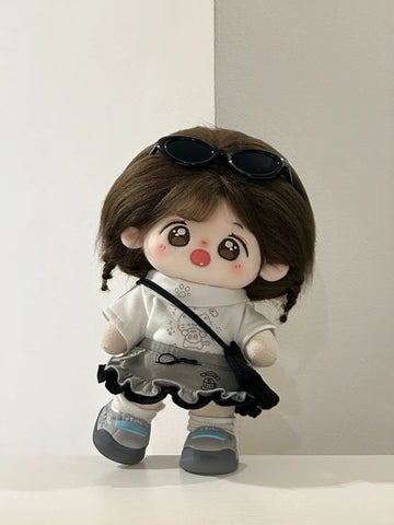 【受注予約】［ぬい服］20cm 無属性 ぬいぐるみ用 お洋服【猫猫】