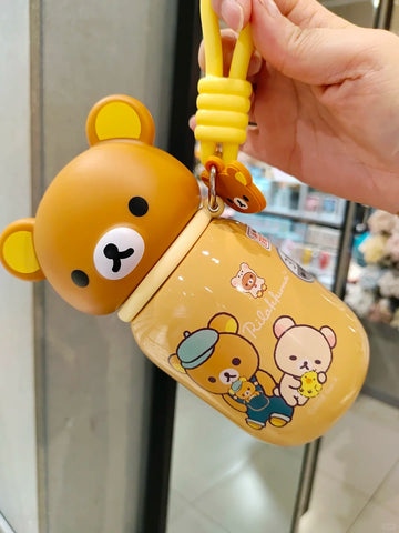 ［キャラグッズ］リラックマ 正規品 ボトル 保温保冷 330ml【JE5NBL】