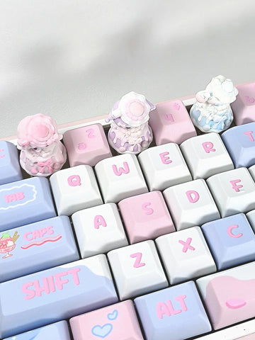 ［メカニカルキーボード］サンリオ 手作り キーキャップ【51G3Z3】