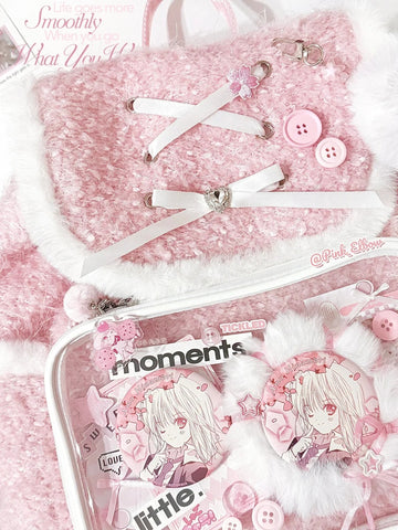 ［バッグ］痛バッグ ファーリュック【UIZH1T】