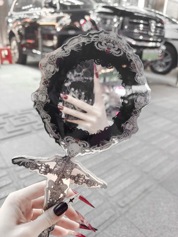 ［推し活グッズ］アクリルフレーム 鏡【F6V5H6】