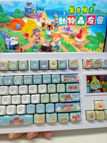 ［メカニカルキーボード］どうぶつの森 MOA/Cherry キーキャップ【0K3XJ0】