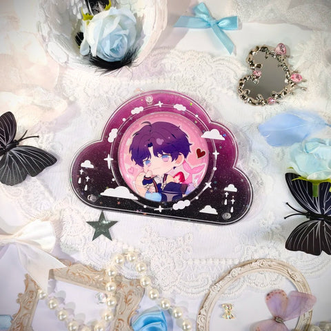 ［推し活グッズ］缶バッジ アクリルフレーム 58～75mm【LYW2JT】