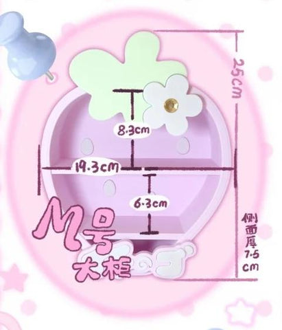［推し活グッズ］苺 飾り棚【L62TRF】