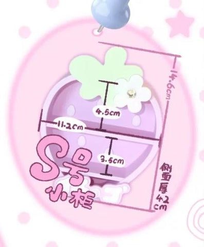 ［推し活グッズ］苺 飾り棚【L62TRF】