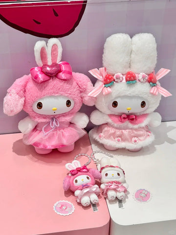 ［サンリオ］マイメロディ トレーディングぬいぐるみ 中身確認【甜梦】