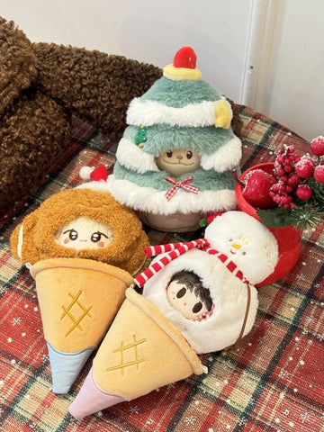 ［ぬい服］10cm 無属性 ぬいぐるみ用服【冰淇淋】