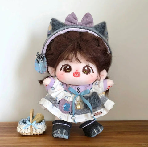 ［ぬい服］10/15cm 無属性 ぬいぐるみ用 お洋服【鸢尾】