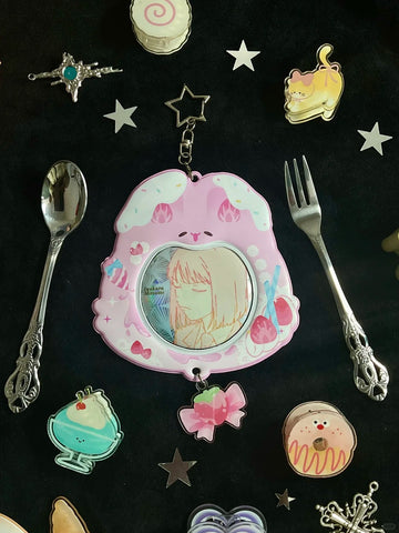 ［推し活グッズ］PVC 缶バッジ カバー 65mm【2XC6I3】