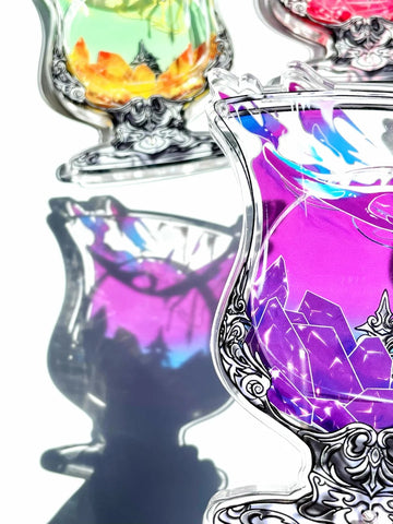 ［推し活グッズ］缶バッジアクリルフレーム 58～75mm【G340S3】