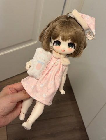 ［BJD服］1/6 ドール用 衣装セット【晚安】
