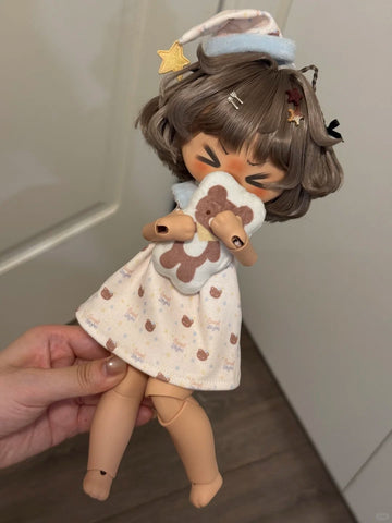 ［BJD服］1/6 ドール用 衣装セット【晚安】