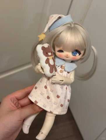 ［BJD服］1/6 ドール用 衣装セット【晚安】