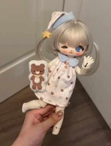 ［BJD服］1/6 ドール用 衣装セット【晚安】