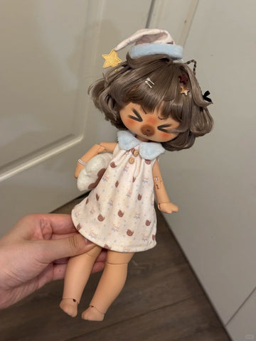 ［BJD服］1/6 ドール用 衣装セット【晚安】