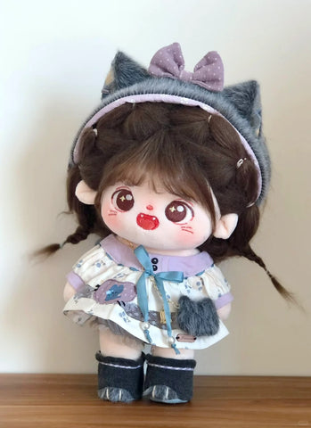 ［ぬい服］10/15cm 無属性 ぬいぐるみ用 お洋服【鸢尾】