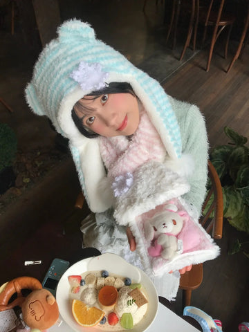 ［推し活グッズ］10cm 無属性 ぬいぐるみ用 痛マフラー【OUN7MX】