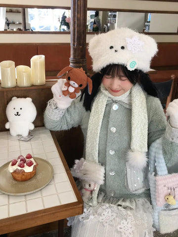 ［推し活グッズ］10cm 無属性 ぬいぐるみ用 痛マフラー【OUN7MX】