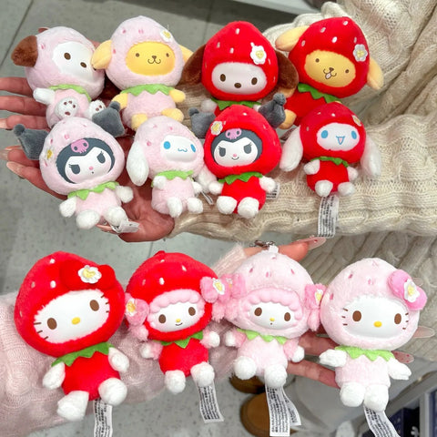 ［サンリオ］トレーディングぬいぐるみ 中身確認【草莓】