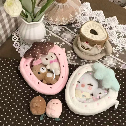 【受注予約】［推し活グッズ］10cm ぬいぐるみ用 痛ポーチ【FQOW62】