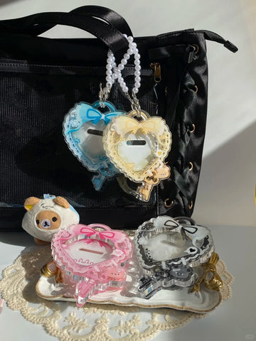 ［推し活グッズ］缶バッジアクリルフレーム 58mm【F2E2G2】