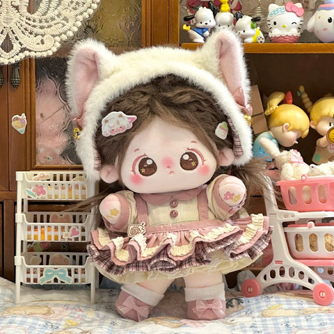 ［ぬい服］20cm 無属性 ぬいぐるみ用 お洋服【蜜桃】