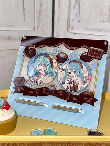 ［推し活グッズ］アクリルフレーム スマホスタンド【X8F0J0】