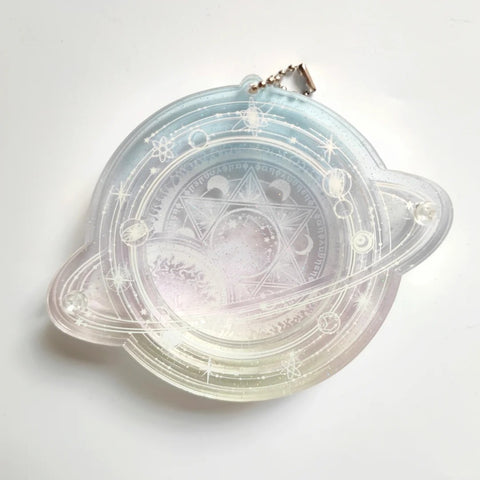 ［推し活グッズ］缶バッジ アクリルフレーム 58/75mm【小行星】