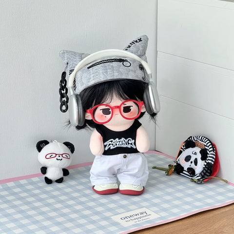 ［ぬい小物］20cm 無属性 ぬいぐるみ用 ヘッドホン【耳机】