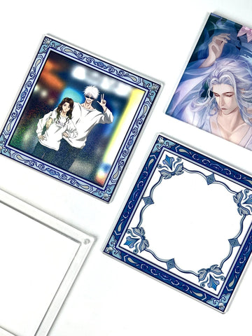 ［推し活グッズ］コースター用 アクリルフレーム【NQOX94】