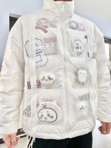 ［推し活グッズ］痛ジャケット 中綿ダウンジャケット