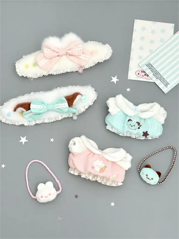 ［ぬい服］10cm 無属性 ぬいぐるみ用 お洋服【茶茶】