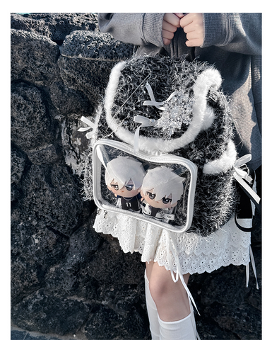 ［バッグ］痛バッグ ファーリュック【UIZH1T】