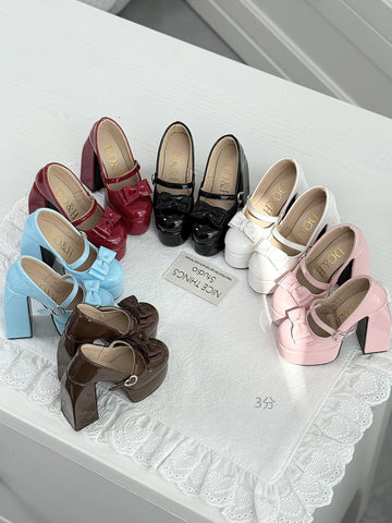 【11月25日予約締切】［BJD服］1/3 1/4 ドール用 シューズ 靴 パンプス【80SZ6O】