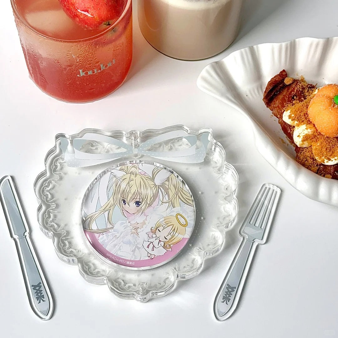推し活グッズ］缶バッジアクリルフレーム 58/75mm【L2H4U4