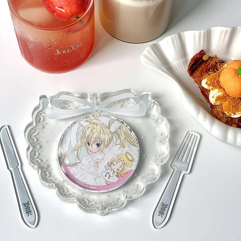 ［推し活グッズ］缶バッジアクリルフレーム 58/75mm【L2H4U4】