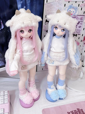 ［BJD服］1/4 ドール用 衣装セット【眠羊】