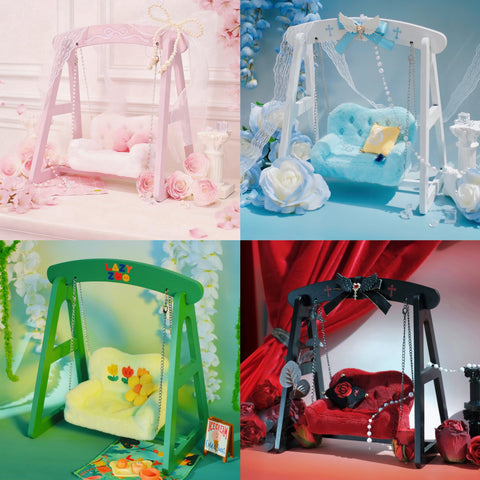 【受注予約】［ぬい服］10/20cm 無属性 ぬいぐるみ用 ブランコ【秋千】