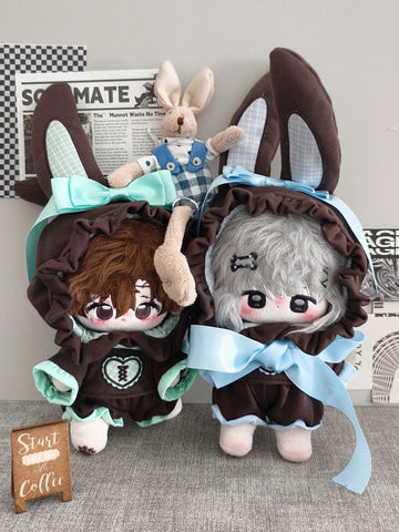 【受注予約】［ぬい服］20cm 無属性 ぬいぐるみ用服【可可】