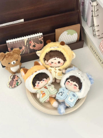 ［ぬい服］10cm 無属性 ぬいぐるみ用 お洋服【动物】