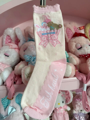 ［ファッション］ロリータ クルー丈ソックス 靴下【FC8GNP】