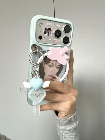 ［スマホケース ］手作り iPhone カード収納ケース マグネット付き【58C0J2】