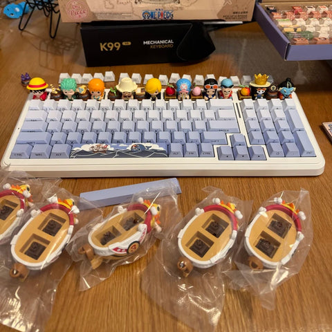 ［メカニカルキーボード］ONE PIECE トレーディングフィギュア キーキャップ【ZH8GAQ】