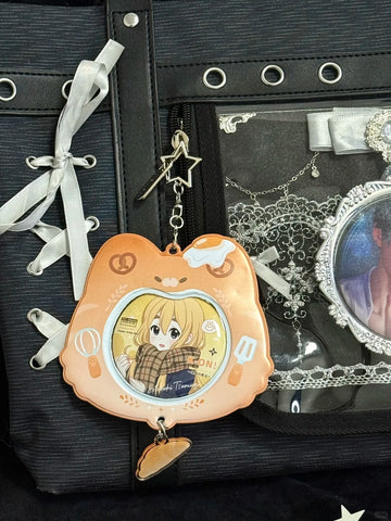 ［推し活グッズ］PVC 缶バッジ カバー 65mm【2XC6I3】