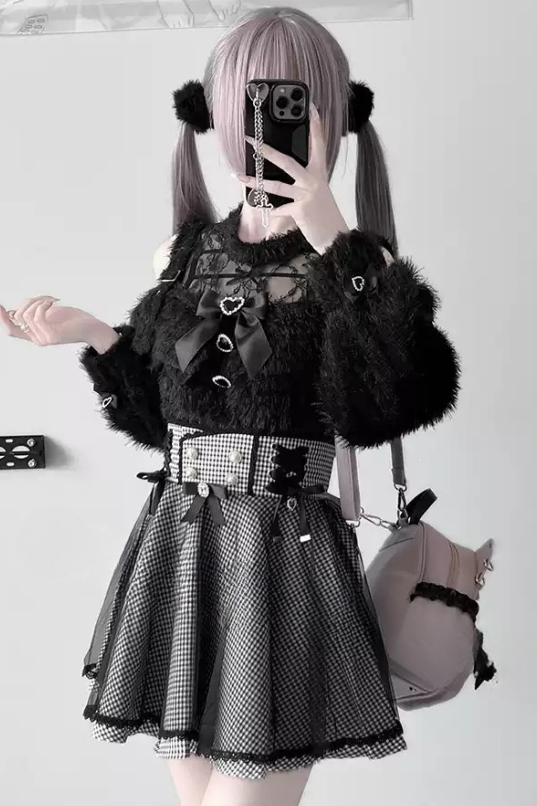 秋冬♡ミニワンピース 妹系 ワンポイント リボン 女子会 デート 秋冬♡ミニワンピース 妹系 ワンポイント リボン 女子会 デート