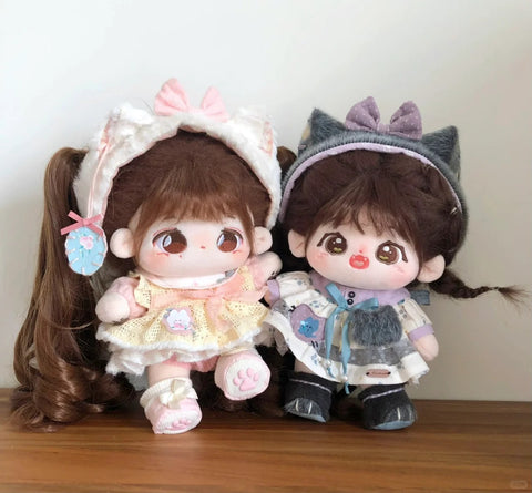［ぬい服］10/15cm 無属性 ぬいぐるみ用 お洋服【鸢尾】