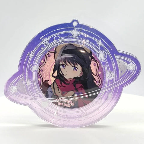 ［推し活グッズ］缶バッジ アクリルフレーム 58/75mm【小行星】