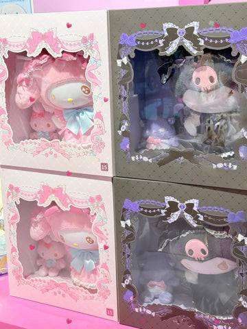 ［サンリオ］マイメロディ＆クロミ ぬいぐるみセット ボックス【童话】