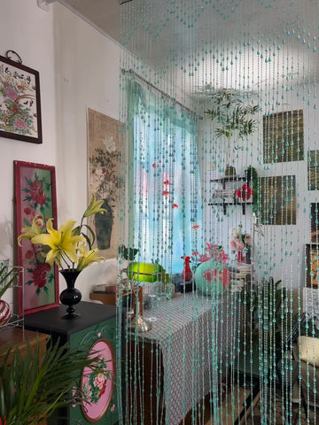 ［オリジナル］手作り 金魚 ビーズカーテン【VJXD56】